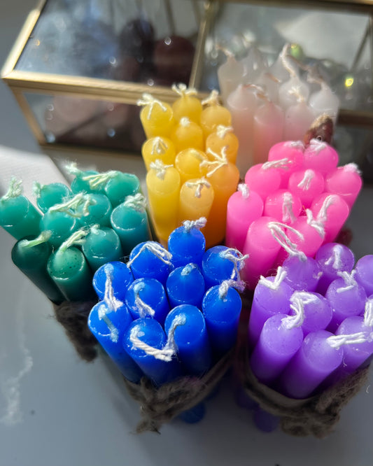 Candle Work: Colors, Shapes, & Example Spells