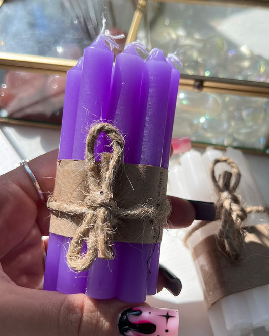 Purple 3 in. Soy Chime Candles