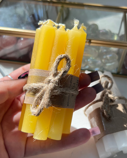 Yellow 3 in. Soy Chime Candles