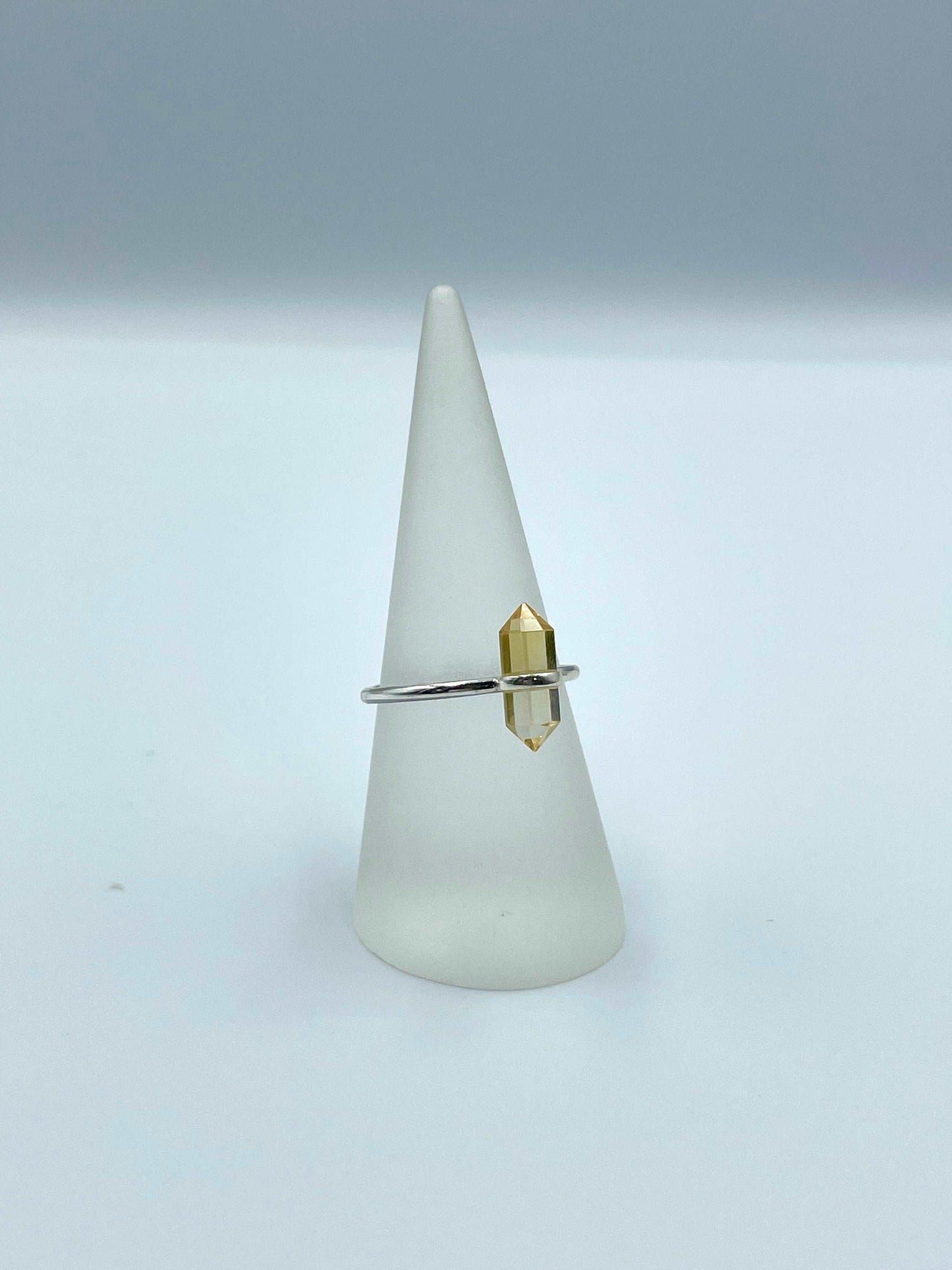 The Clarity Ring | Silver Citrine
